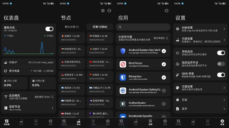 NetProxy — Android 系统级透明代理