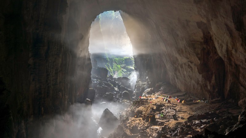 “洞”之新世界韩松洞，风牙者榜国家公园，越南 (© Geng Xu/Getty Images)