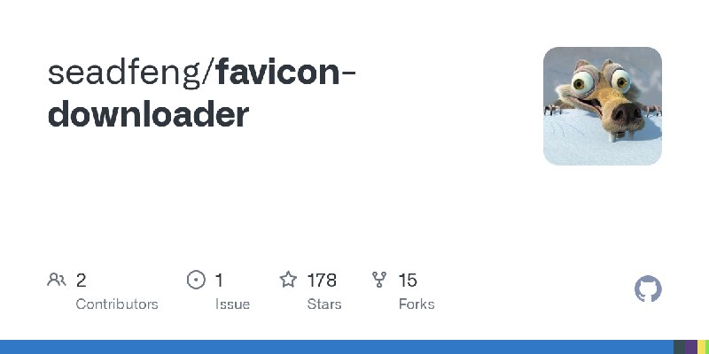 GitHub - seadfeng/favicon-downloader