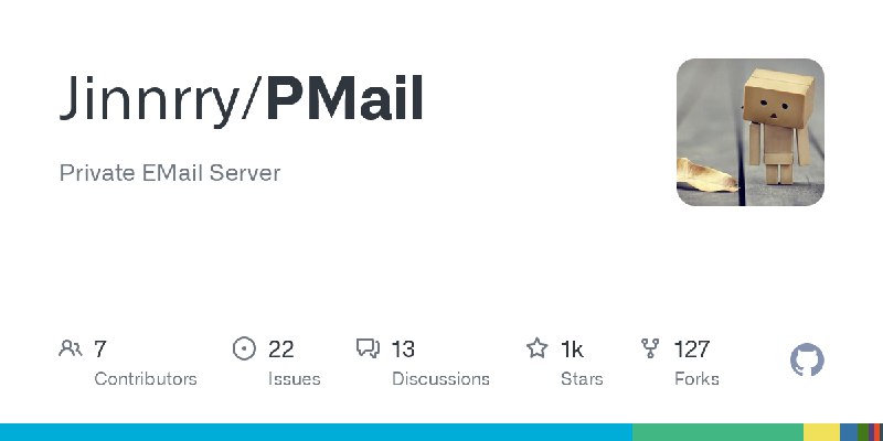 GitHub - Jinnrry/PMail: Private EMail Server