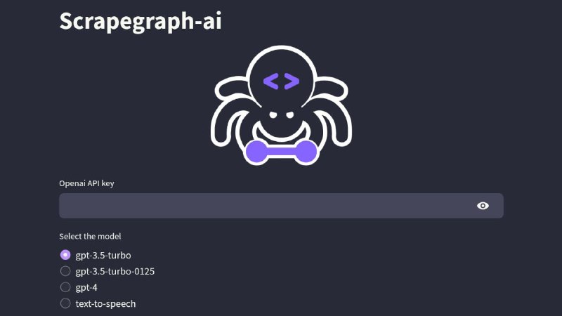 #RePost #AI #GitHub #DevOps🕷 ScrapeGraphAI - 基于 AI 的 Python 抓取工具▎项目功能