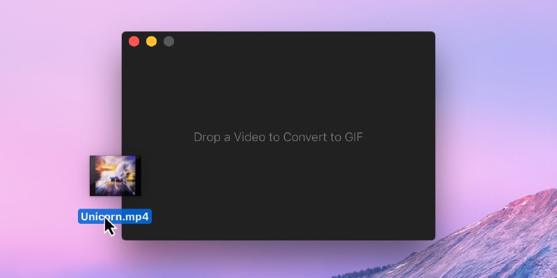 GitHub - sindresorhus/Gifski: 🌈 Convert videos to high-quality GIFs on your Mac