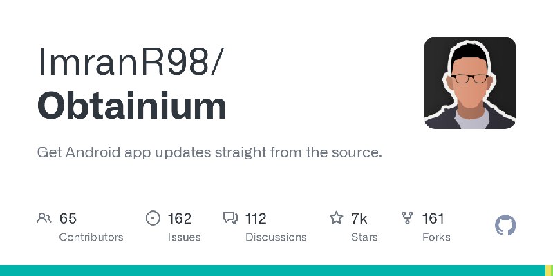 GitHub - ImranR98/Obtainium: Get Android app updates straight from the source.