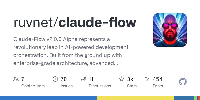GitHub - ruvnet/claude-flow: Claude-Flow v2.0.0 Alpha represents a revolutionary leap in AI-powered development orchestration.…