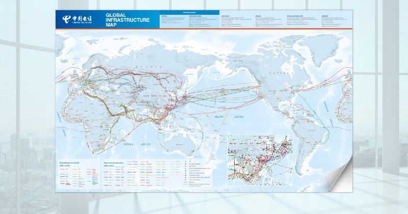 China Telecom Global Infrastructure Map