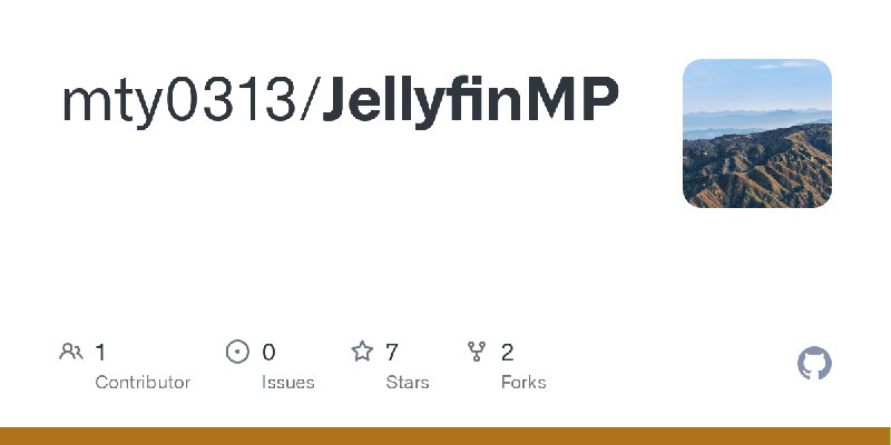 GitHub - mty0313/JellyfinMP