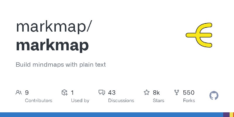 GitHub - markmap/markmap: Build mindmaps with plain text