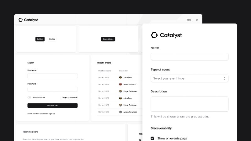 Catalyst UI Kit