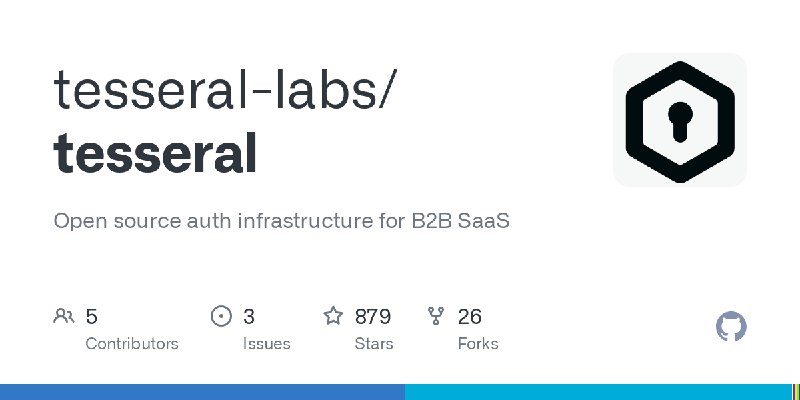 GitHub - tesseral-labs/tesseral: Open source auth infrastructure for B2B SaaS
