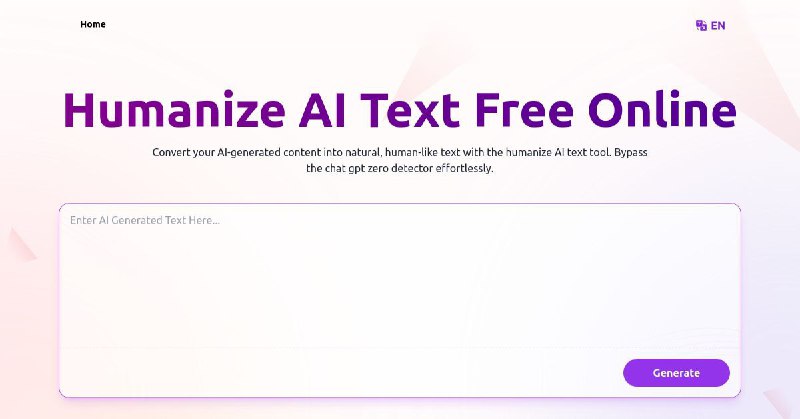 #RePost #AI #Tool #URL💟 **Humanize.im - 免费在线人性化 AI 文本**▎网站功能