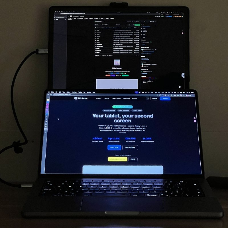 Side Screen - Second Display for Mac