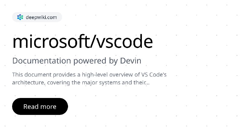 microsoft/vscode | DeepWiki