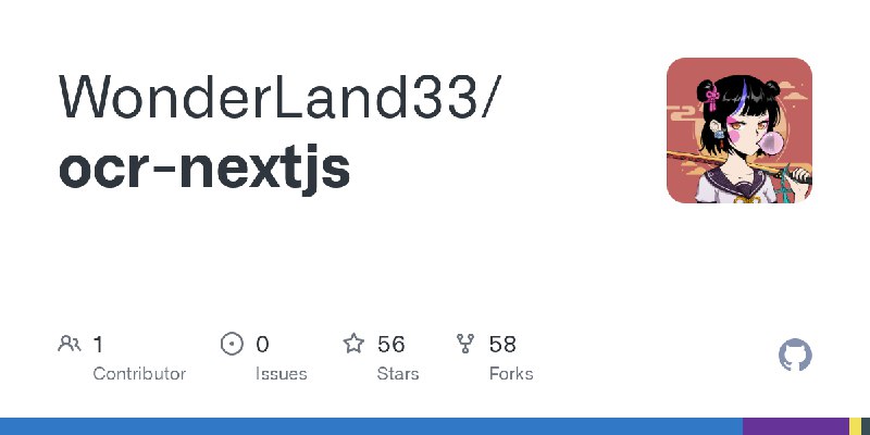 GitHub - WonderLand33/ocr-nextjs