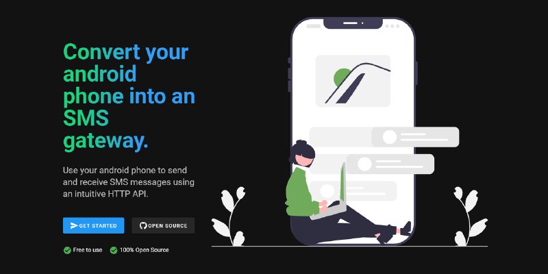 GitHub - NdoleStudio/httpsms: Send and receive SMS messages using your Android phone programmatically via a simple HTTP API