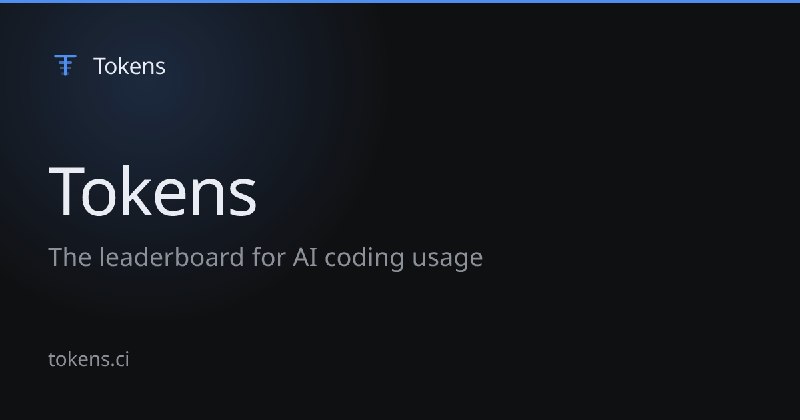 Tokens - AI Token Usage Tracker & Leaderboard