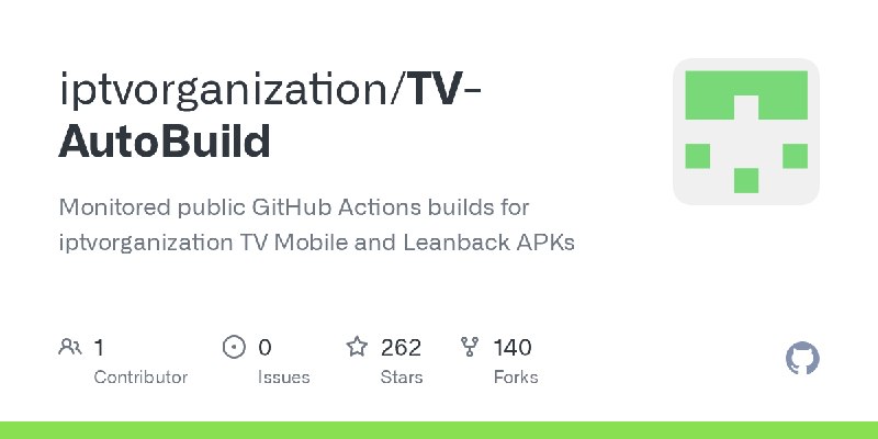 Releases · iptvorganization/TV-AutoBuild