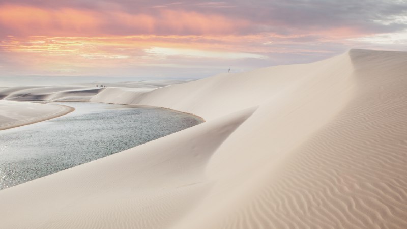 异世界之美马拉赫塞斯国家公园，马拉尼昂州,巴西 (© thanosquest/Shutterstock)4K原图：