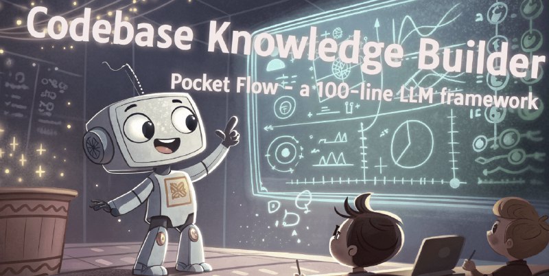 GitHub - The-Pocket/PocketFlow-Tutorial-Codebase-Knowledge: Pocket Flow: Codebase to Tutorial