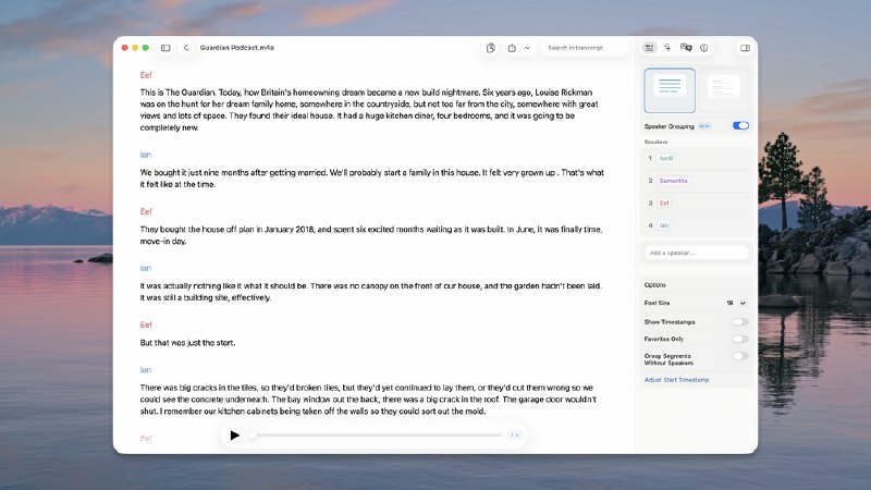🎙️ MacWhisper