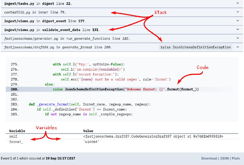 GitHub - bugsink/bugsink: Self-hosted Error Tracking