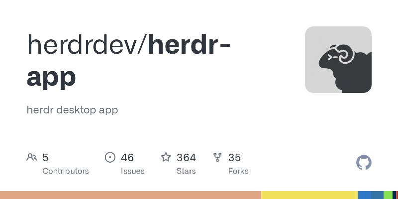 GitHub - herdrdev/herdr-app: herdr desktop app