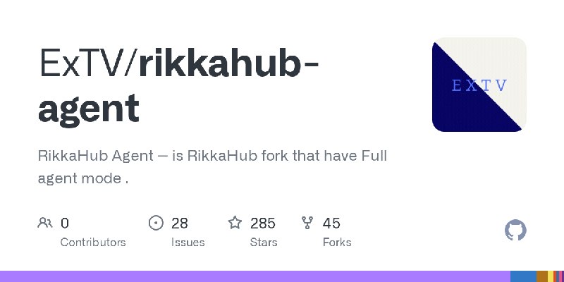 GitHub - ExTV/rikkahub-agent: RikkaHub Agent -- is RikkaHub fork that have Full agent mode .