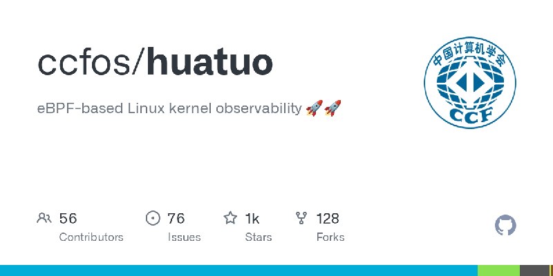 GitHub - ccfos/huatuo: eBPF-based Linux kernel observability 🚀🚀