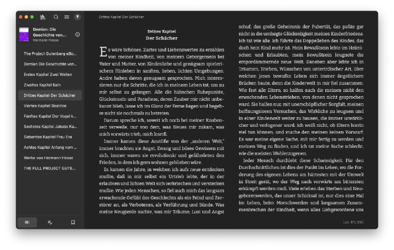 开源了一个跨平台 EPUB 阅读软件 Readest，使用 Tauri v2 和 Next.js 15 开发