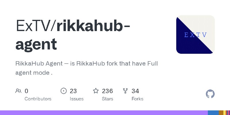 GitHub - ExTV/rikkahub-agent: RikkaHub Agent -- is RikkaHub fork that have Full agent mode .