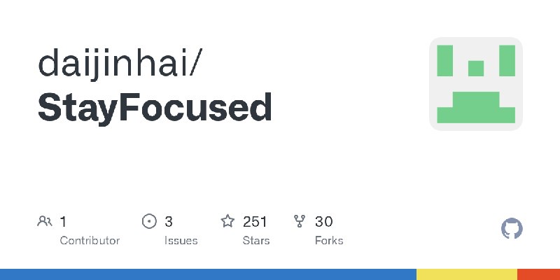 GitHub - daijinhai/StayFocused