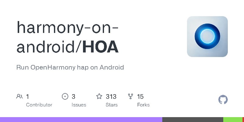GitHub - harmony-on-android/HOA: Run OpenHarmony hap on Android