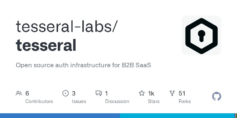 GitHub - tesseral-labs/tesseral: Open source auth infrastructure for B2B SaaS