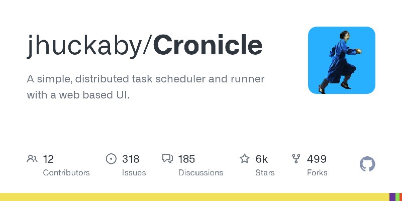 GitHub - jhuckaby/Cronicle: A simple, distributed task scheduler and runner with a web based UI.