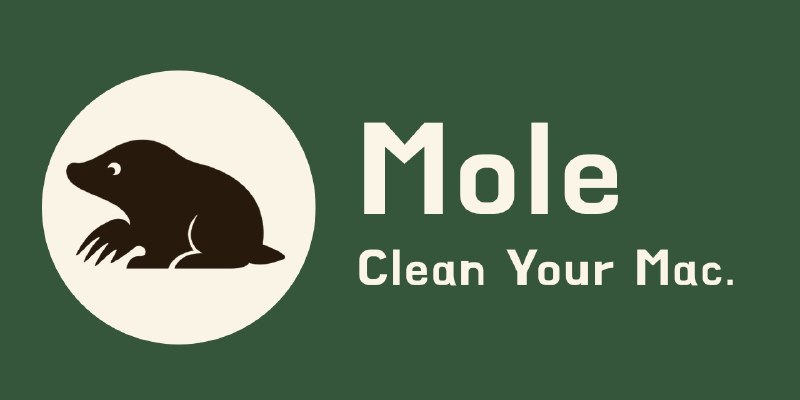 GitHub - tw93/Mole: 🐹 Keep your Mac clean, light, and running like new. Fast open-source CLI, plus a native Mac app.