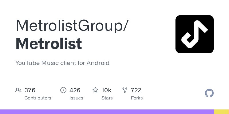 GitHub - MetrolistGroup/Metrolist: YouTube Music client for Android
