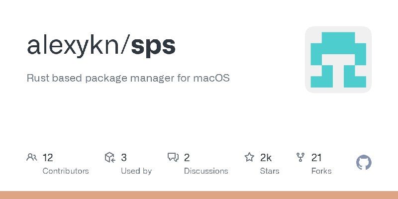 GitHub - alexykn/sps: Rust based package manager for macOS