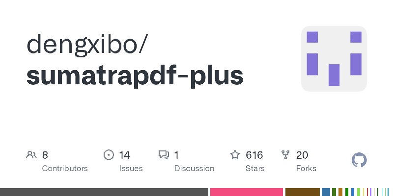 GitHub - dengxibo/sumatrapdf-plus