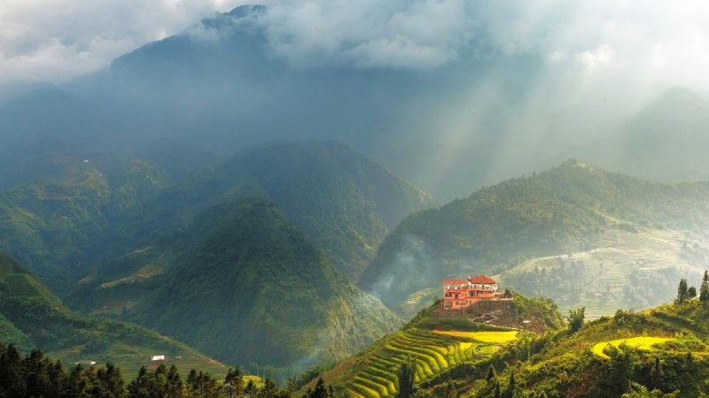 🖼 步步传承#Bing_Wallpaper步步传承在沙巴的水稻田，老街，越南 (© Anujak Jaimook/Getty Images)4K | 1080P