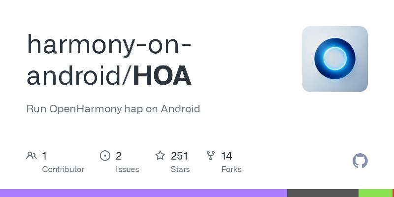 GitHub - harmony-on-android/HOA: Run OpenHarmony hap on Android