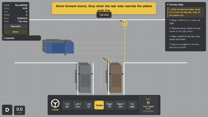 3D Parking Simulator – Practice Parking Online | Parking Practice