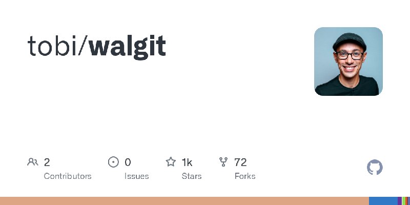 GitHub - tobi/walgit