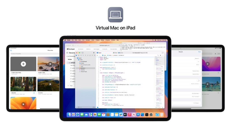 VirtualMacOniPad -  在 M 系列芯片的 iPad（需越狱） 上原生虚拟化运行 macOS