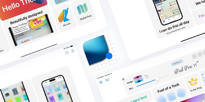 #iPadOS #visionOS #App #Graphics #Design